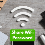 how to share wifi password